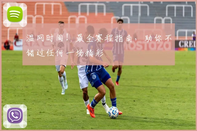 温网时间！最全赛程指南，助你不错过任何一场精彩